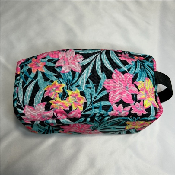 Hurley Floral Print Cosmetic Bag - Picture 4 of 13